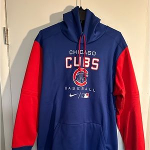 Chicago Cubs NIKE AUTHENTIC ON-FIELD Dugout Hoodie - L